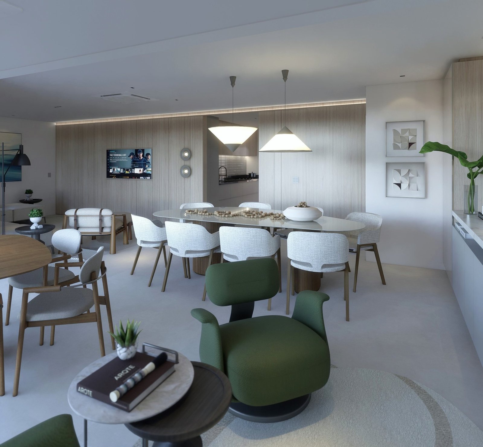 Apartamento MC em Presidente Prudente — projeto de arquitetura de interiores