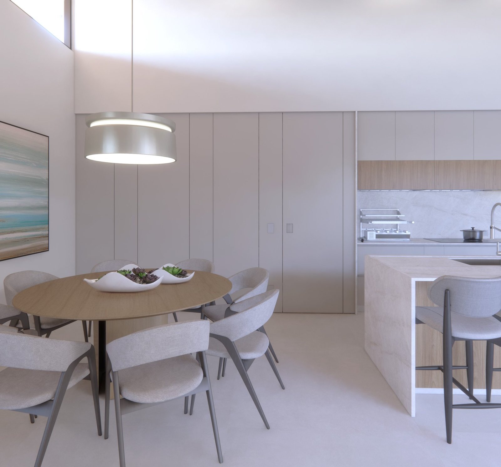 Casa GL — Marília: sala de jantar — projeto de arquitetura residencial