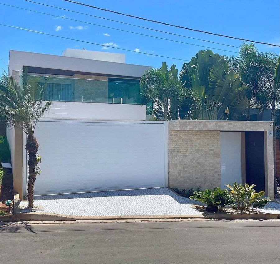 Casa MG em Adamantina, 2018 — projeto de arquitetura residencial, fachada moderna vista da rua