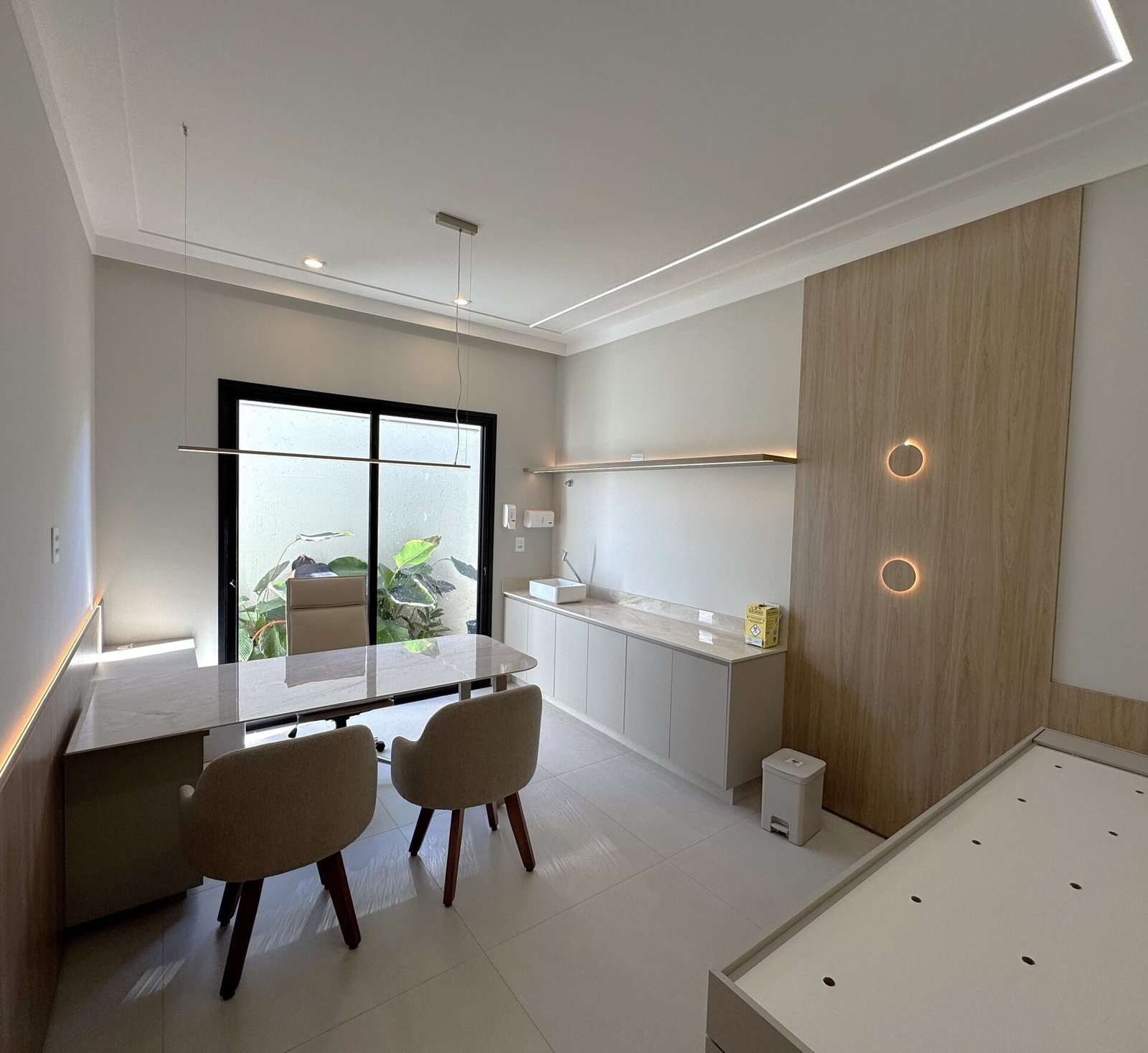 Clínica Integrata em Adamantina — projeto de arquitetura de interiores