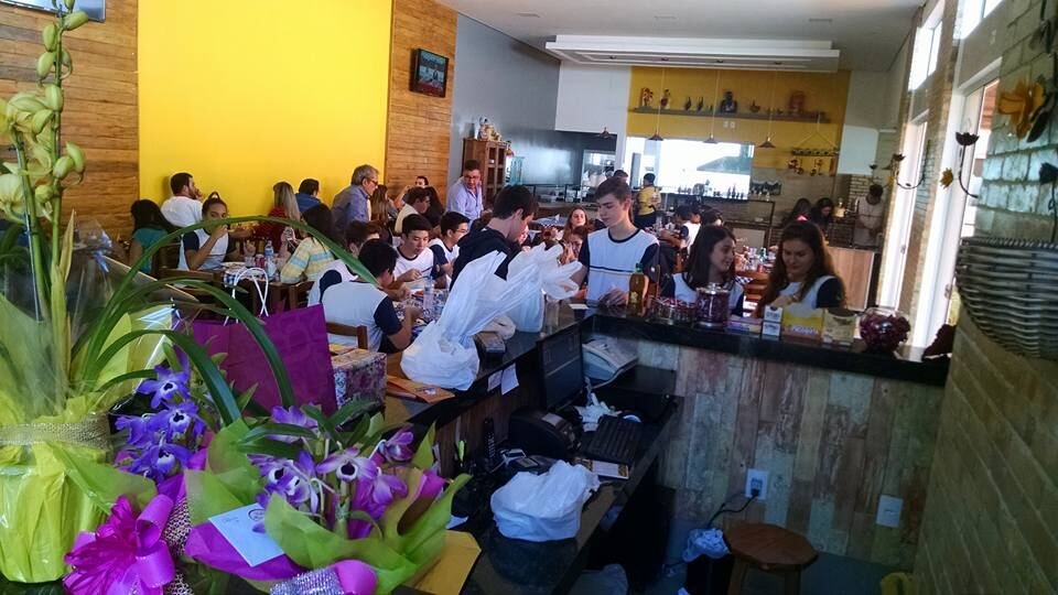 Restaurante Cheiro Verde — Adamantina: balcao caixa — projeto de arquitetura comercial