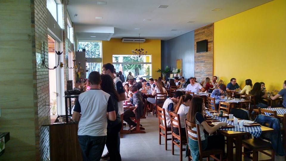 Restaurante Cheiro Verde — Adamantina: salao atendimento — projeto de arquitetura comercial
